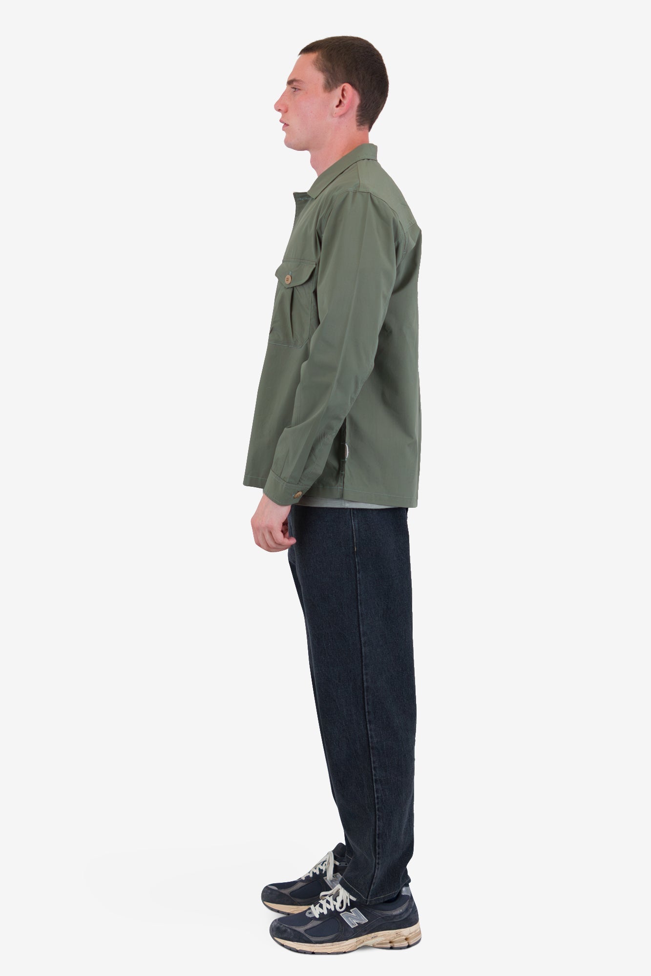 Revere Overshirt - Dark Sage