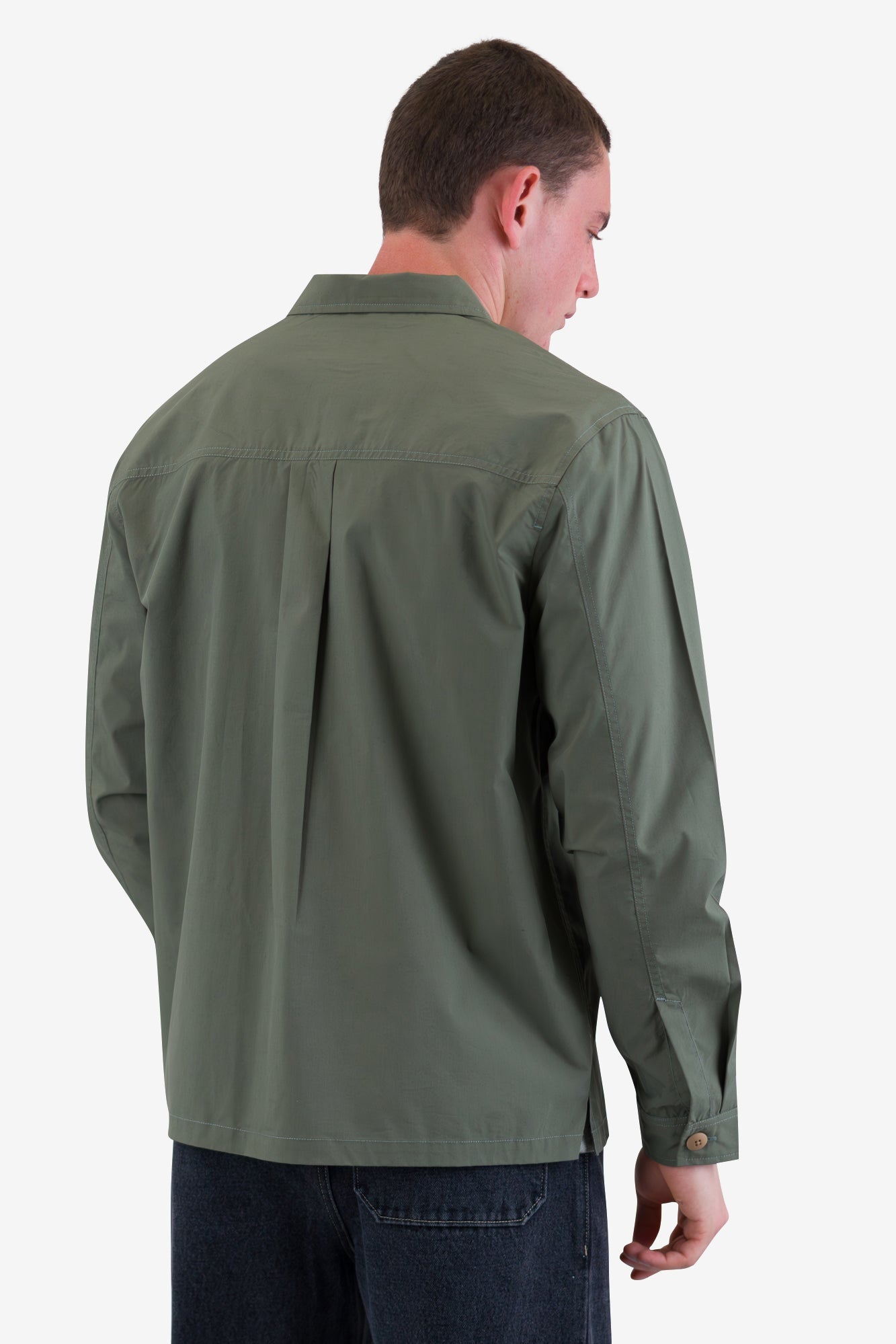 Revere Overshirt - Dark Sage