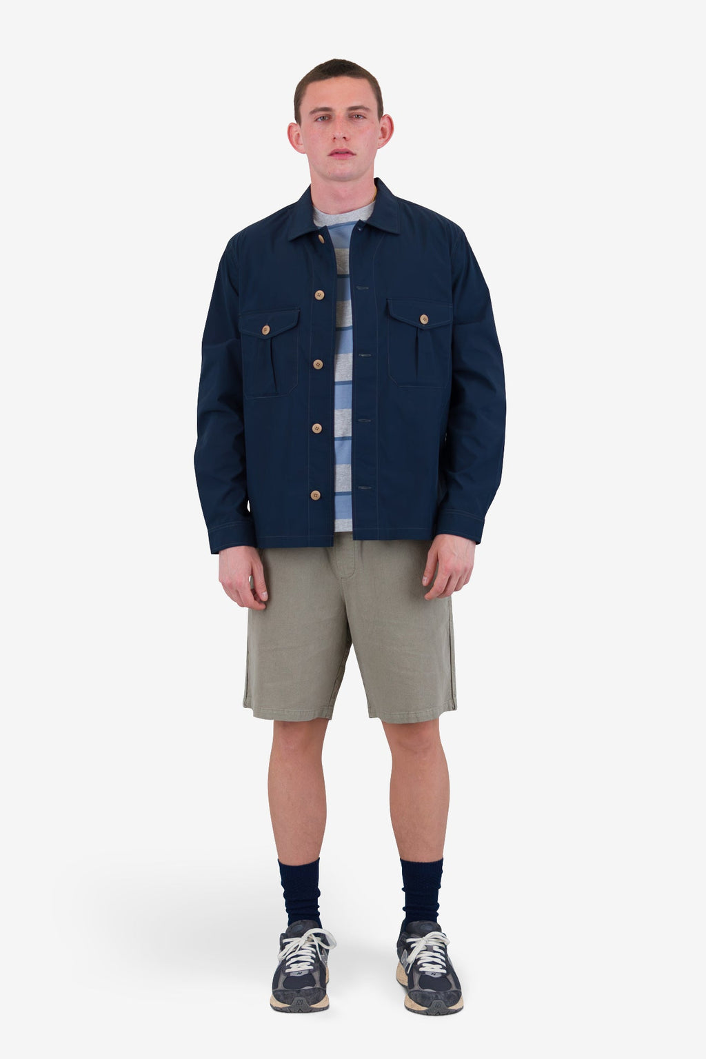 Revere Overshirt - Navy