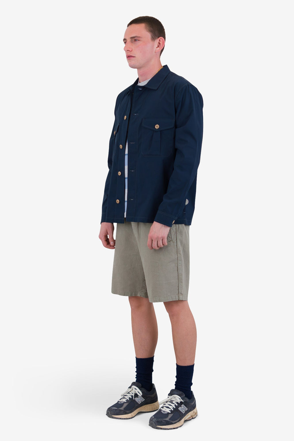Revere Overshirt - Navy