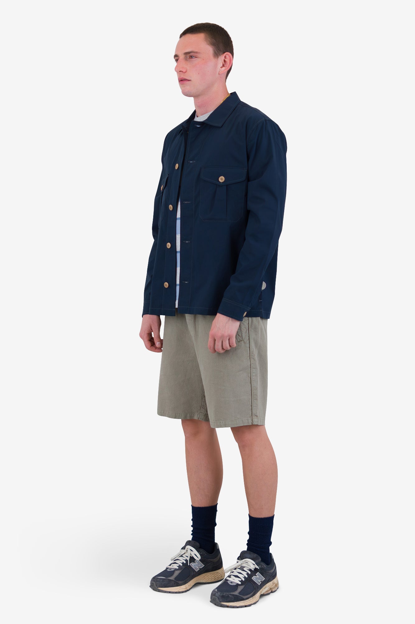 Revere Overshirt - Navy