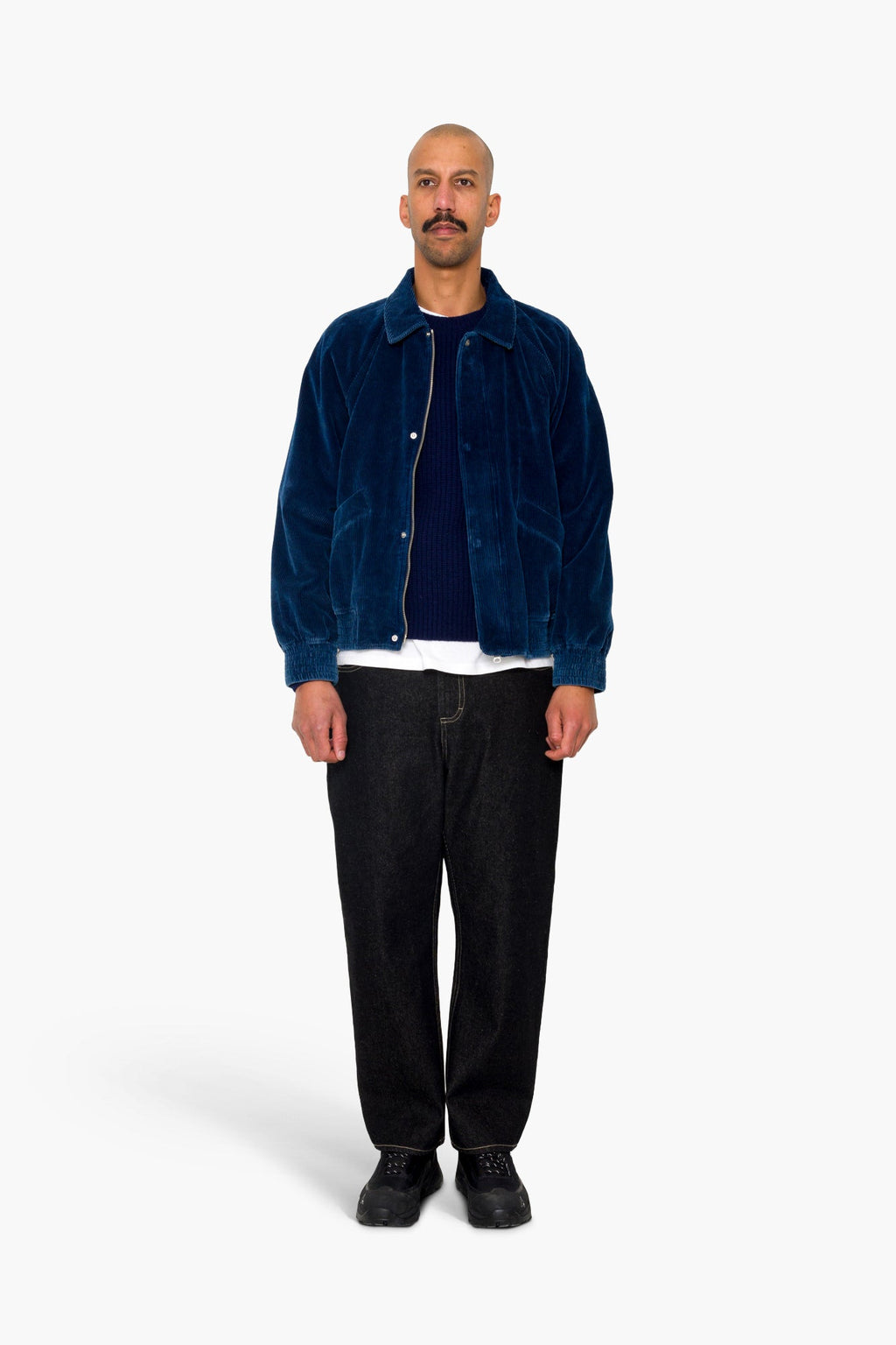 Rode Blouson - Washed Indigo Cord