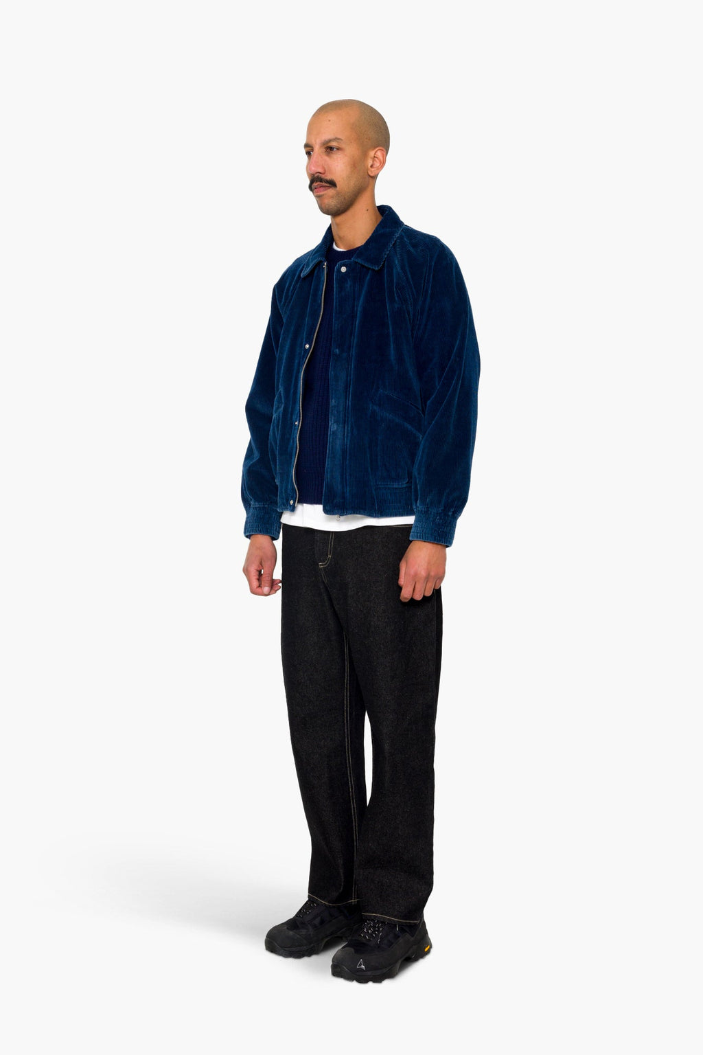 Rode Blouson - Washed Indigo Cord