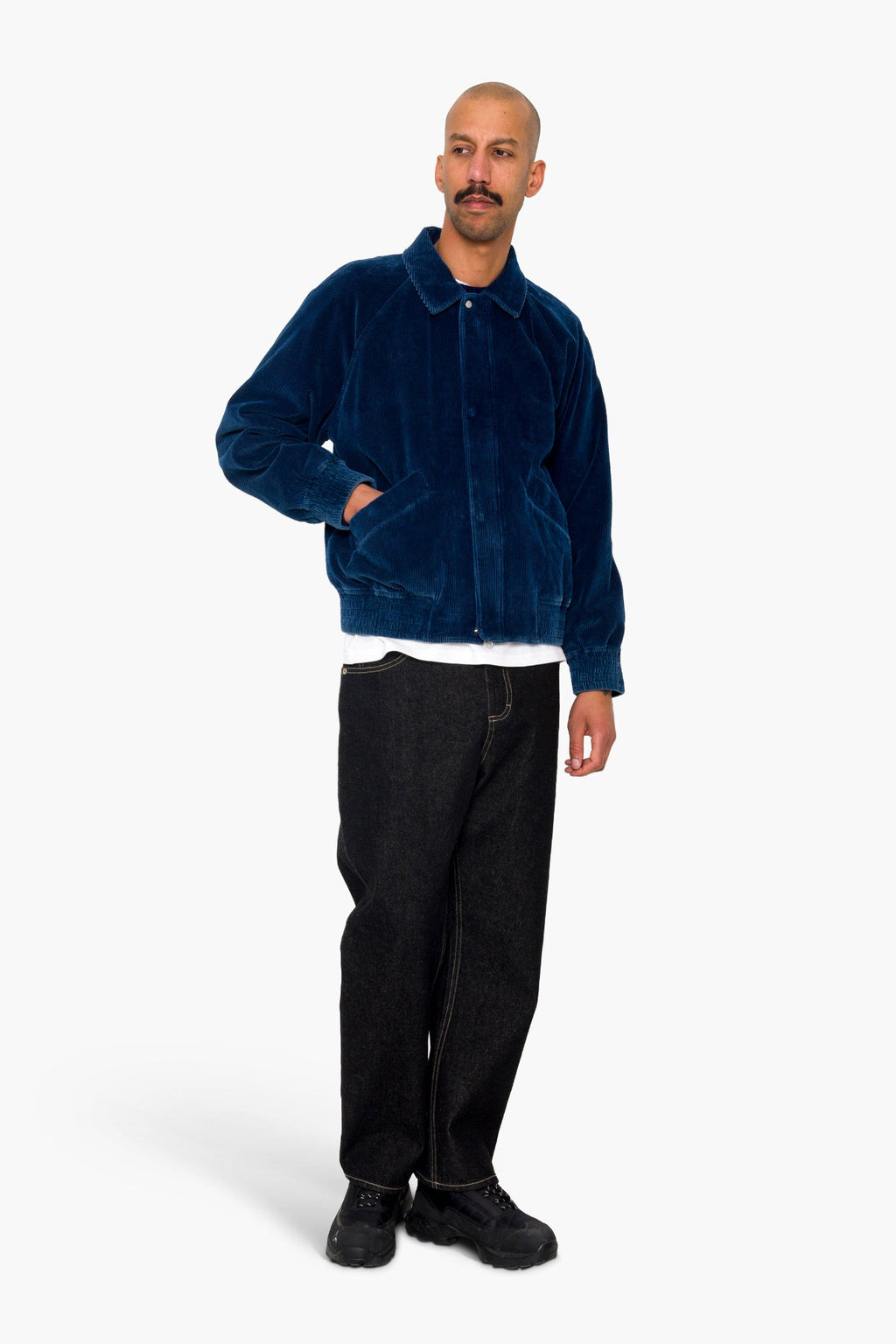 Rode Blouson - Washed Indigo Cord