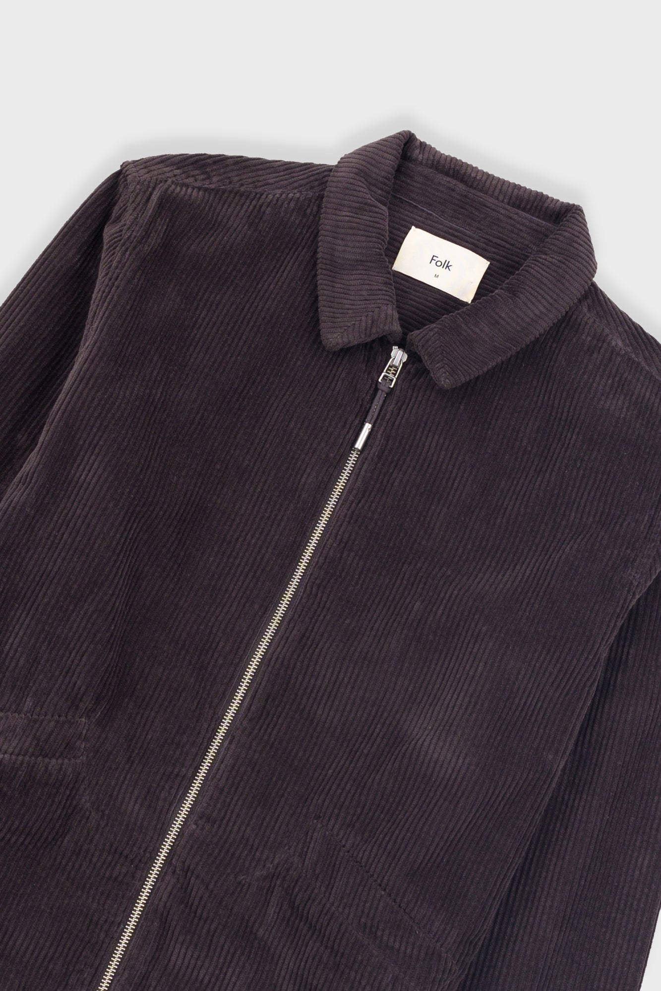 Signal Blouson - Black Grape Chunky Cord