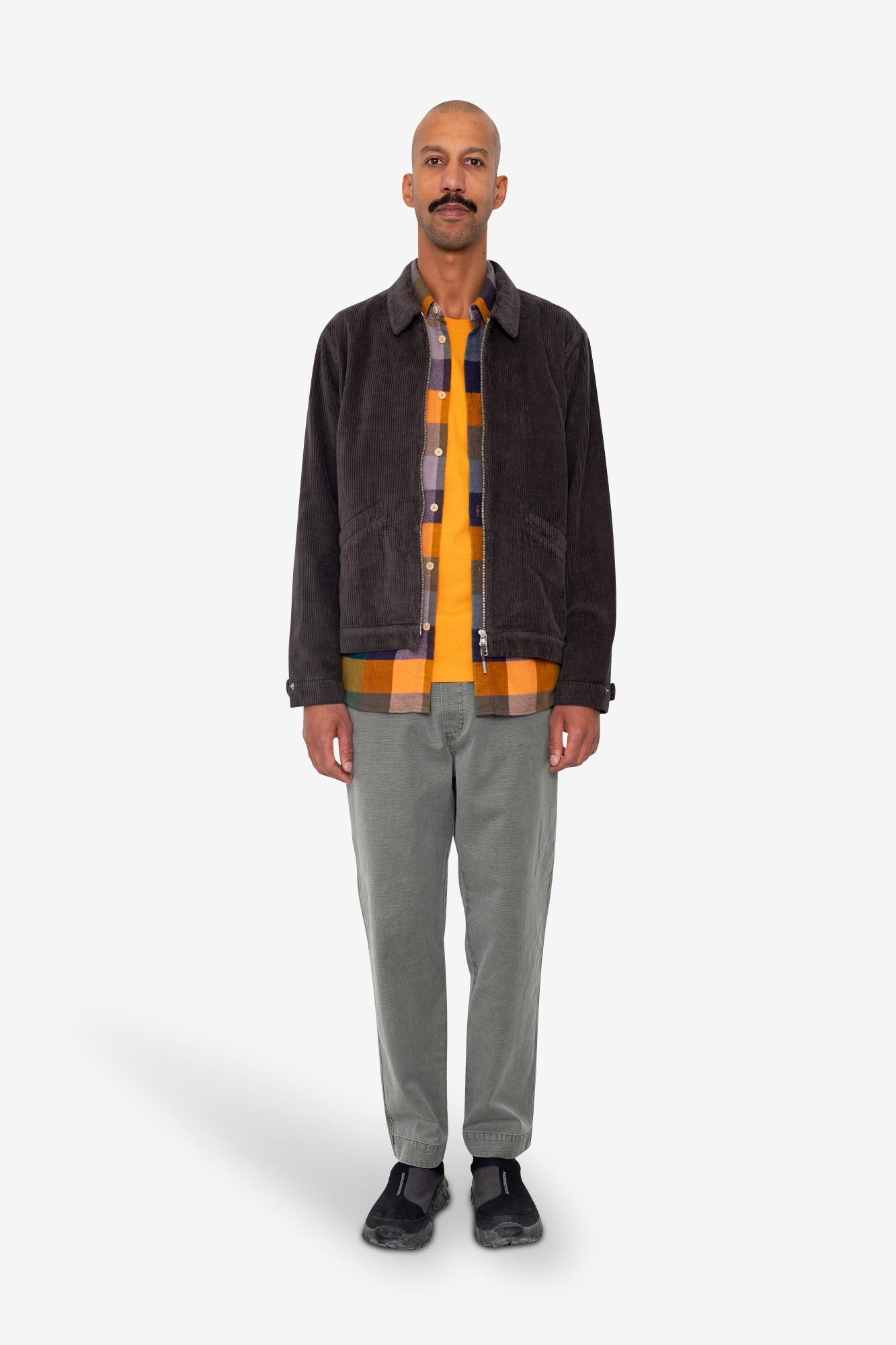 Signal Blouson - Black Grape Chunky Cord