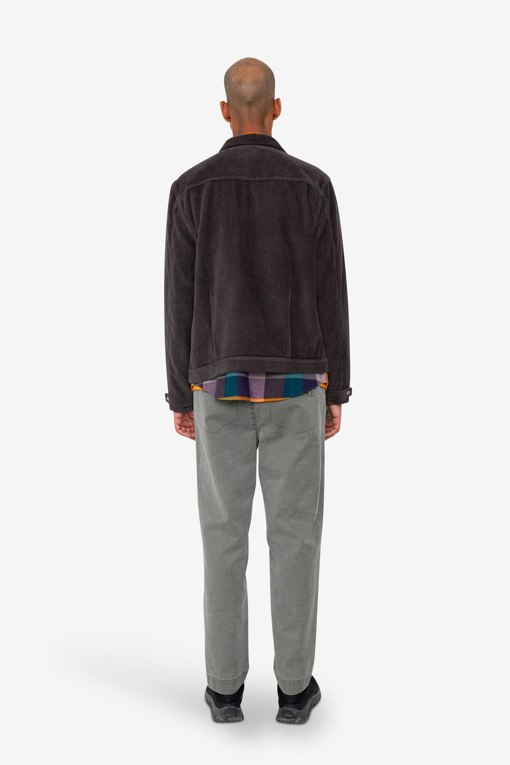 Signal Blouson - Black Grape Chunky Cord