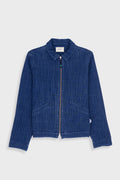 Signal Blouson - Indigo Waffle