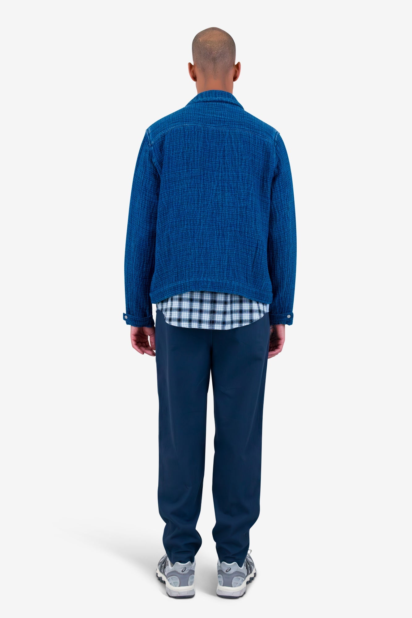 Signal Blouson - Indigo Waffle