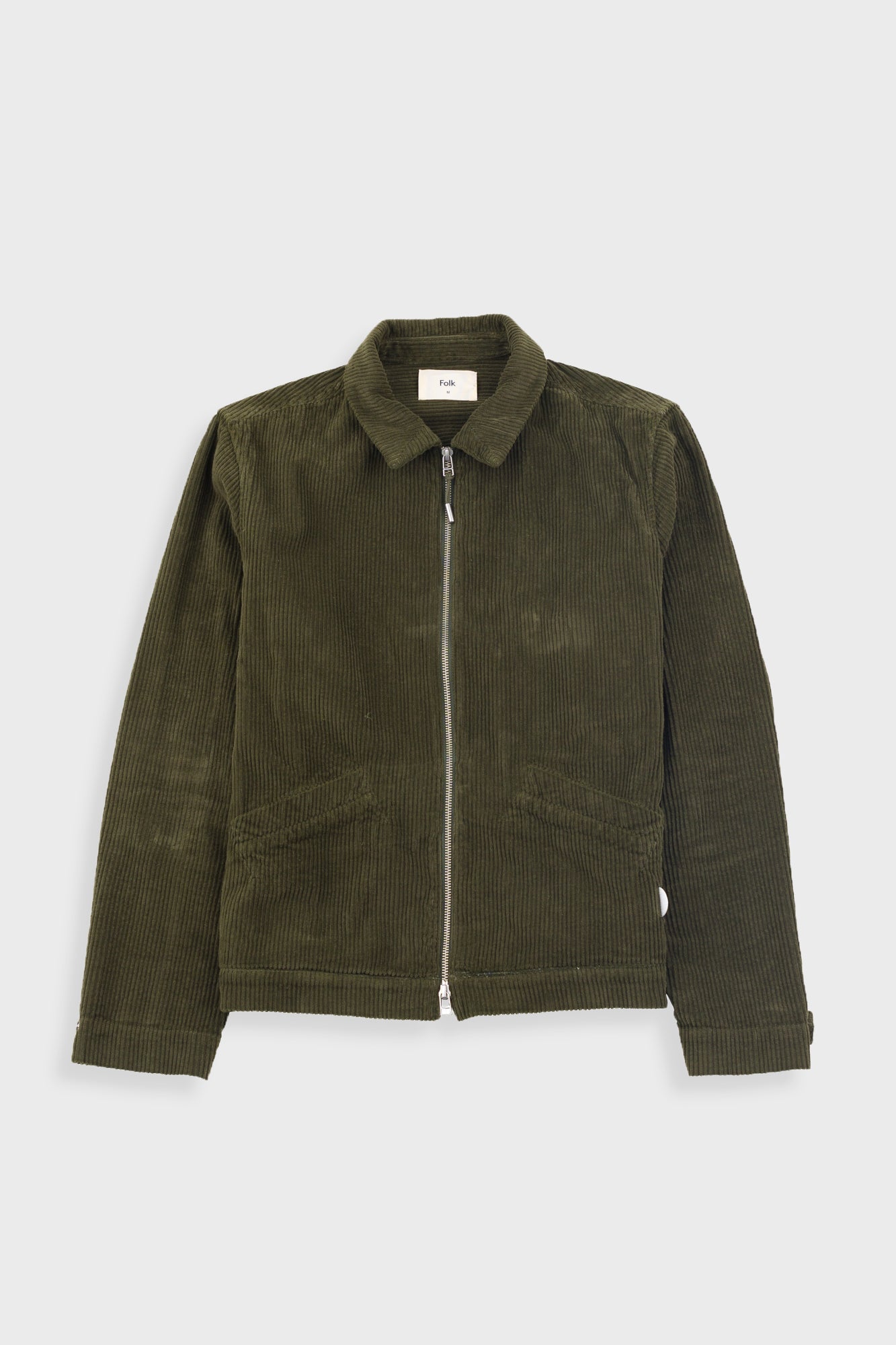 Signal Blouson - Olive Chunky Cord