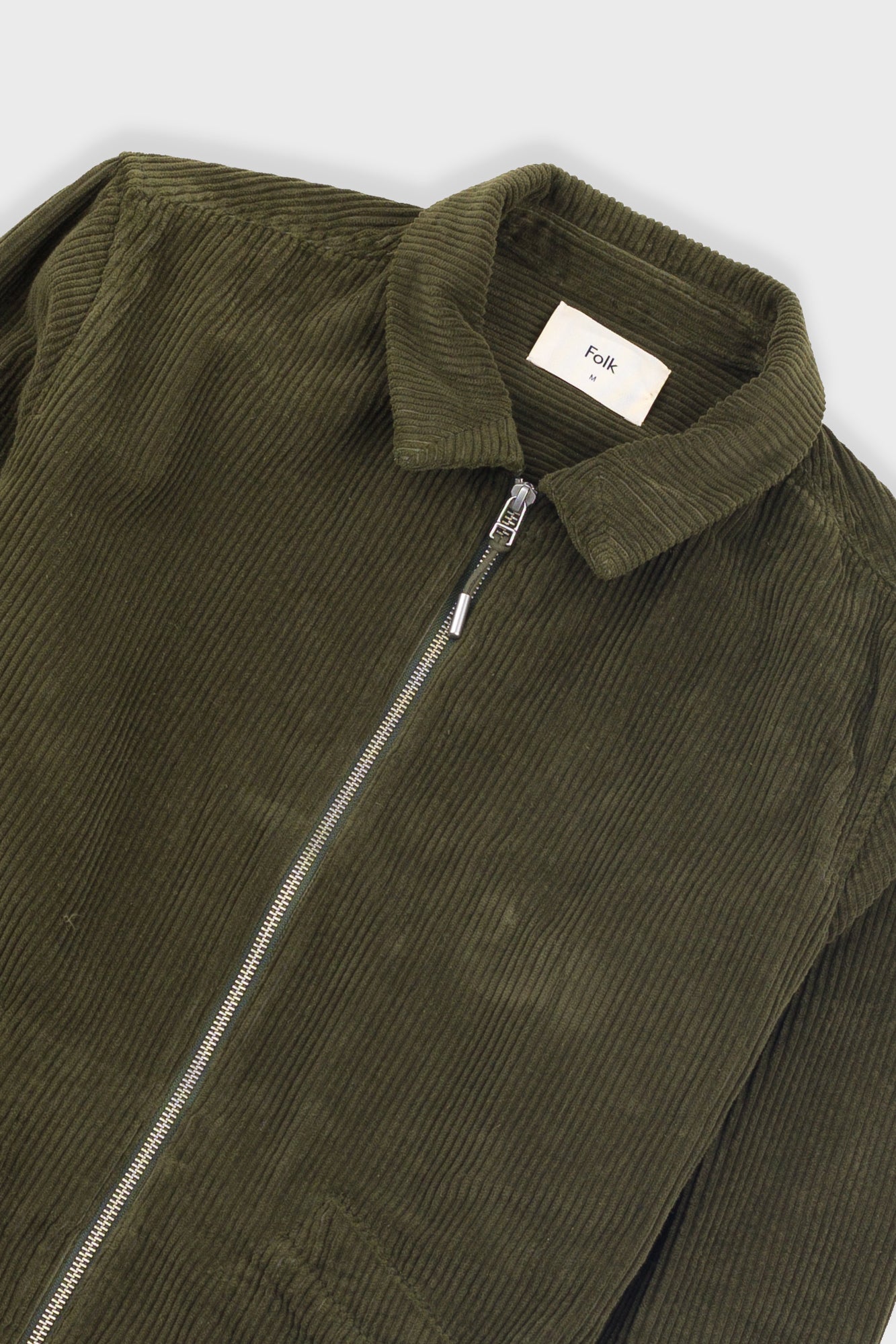Signal Blouson - Olive Chunky Cord