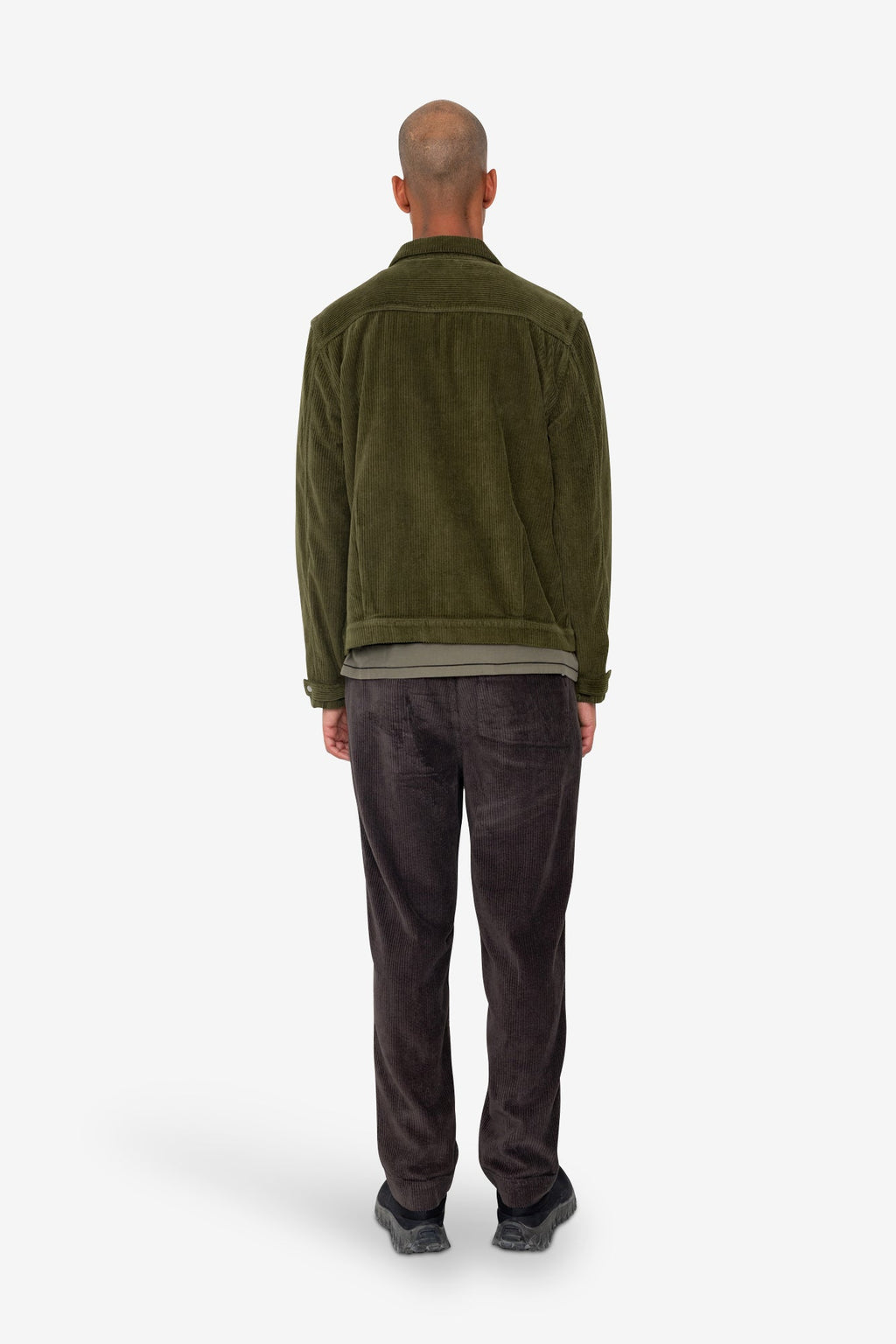 Signal Blouson - Olive Chunky Cord