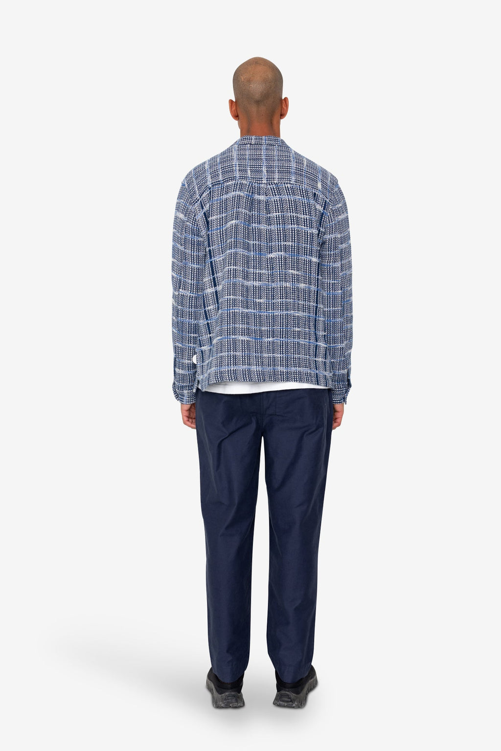 Patch Overshirt - Blue Tapestry