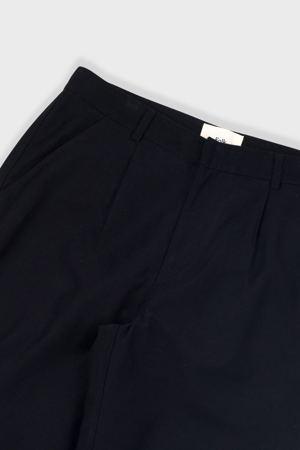 Signal Pant - Black Slub