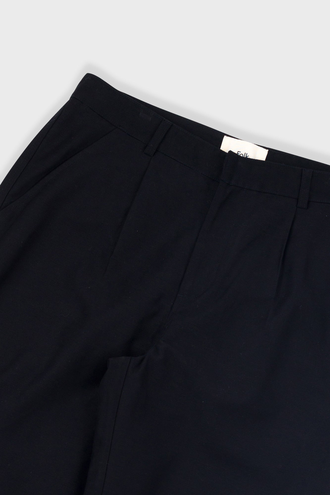 Signal Pant - Black Slub