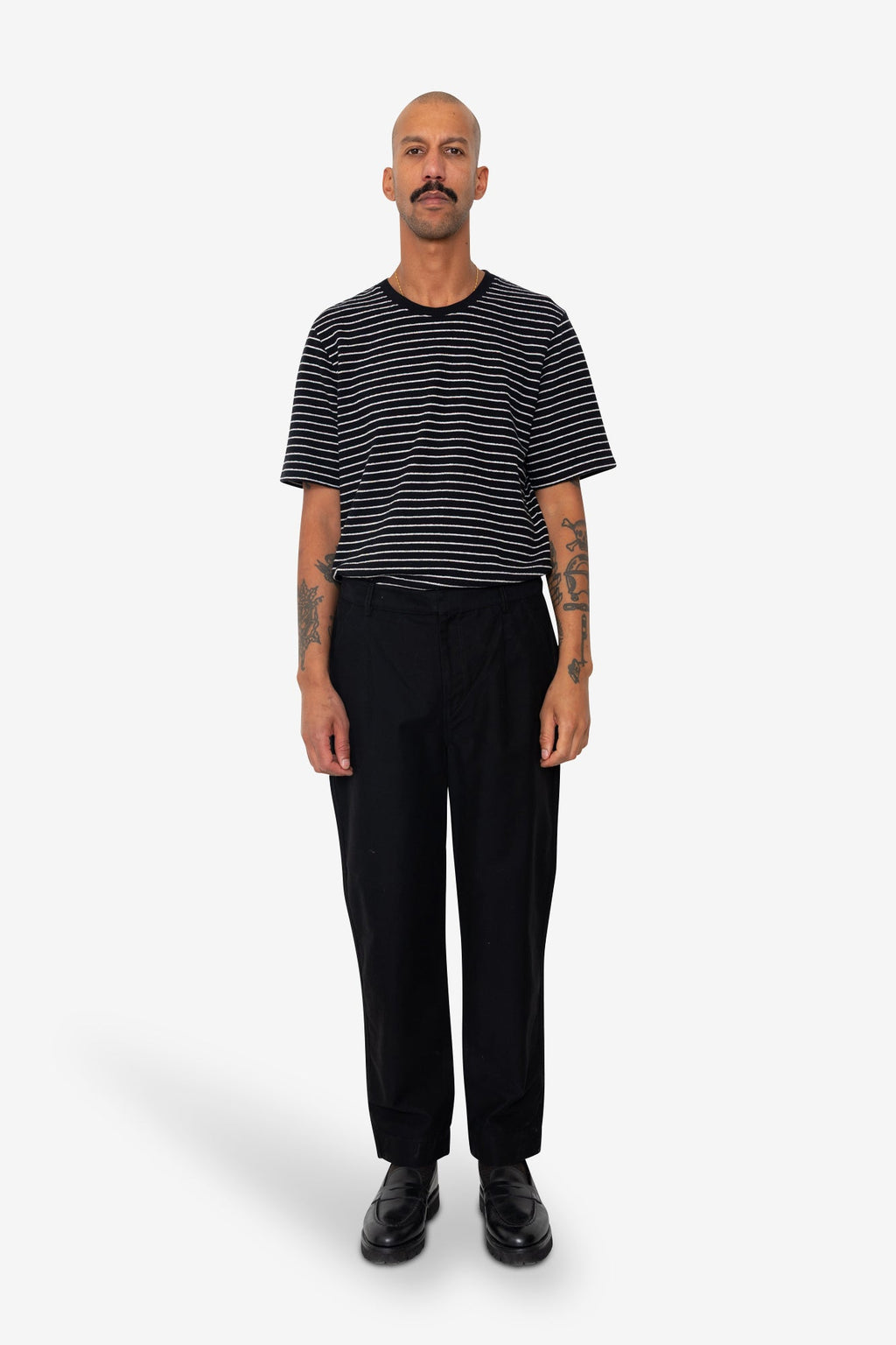 Signal Pant - Black Slub