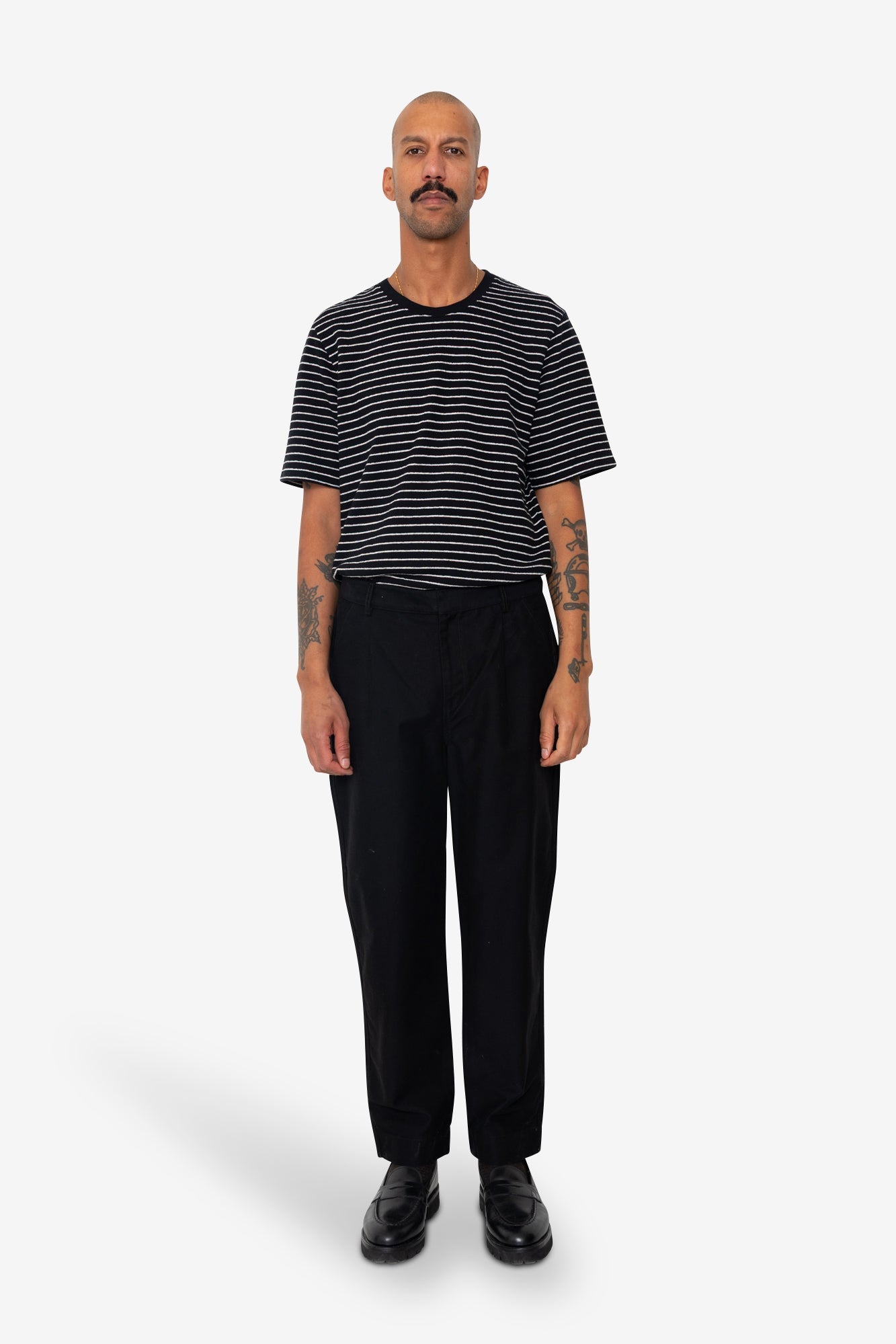 Signal Pant - Black Slub