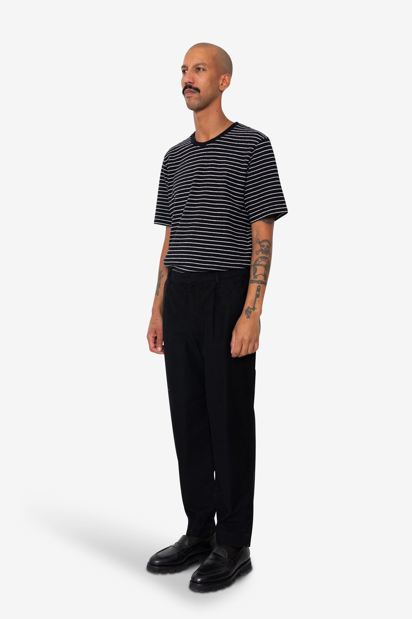 Signal Pant - Black Slub