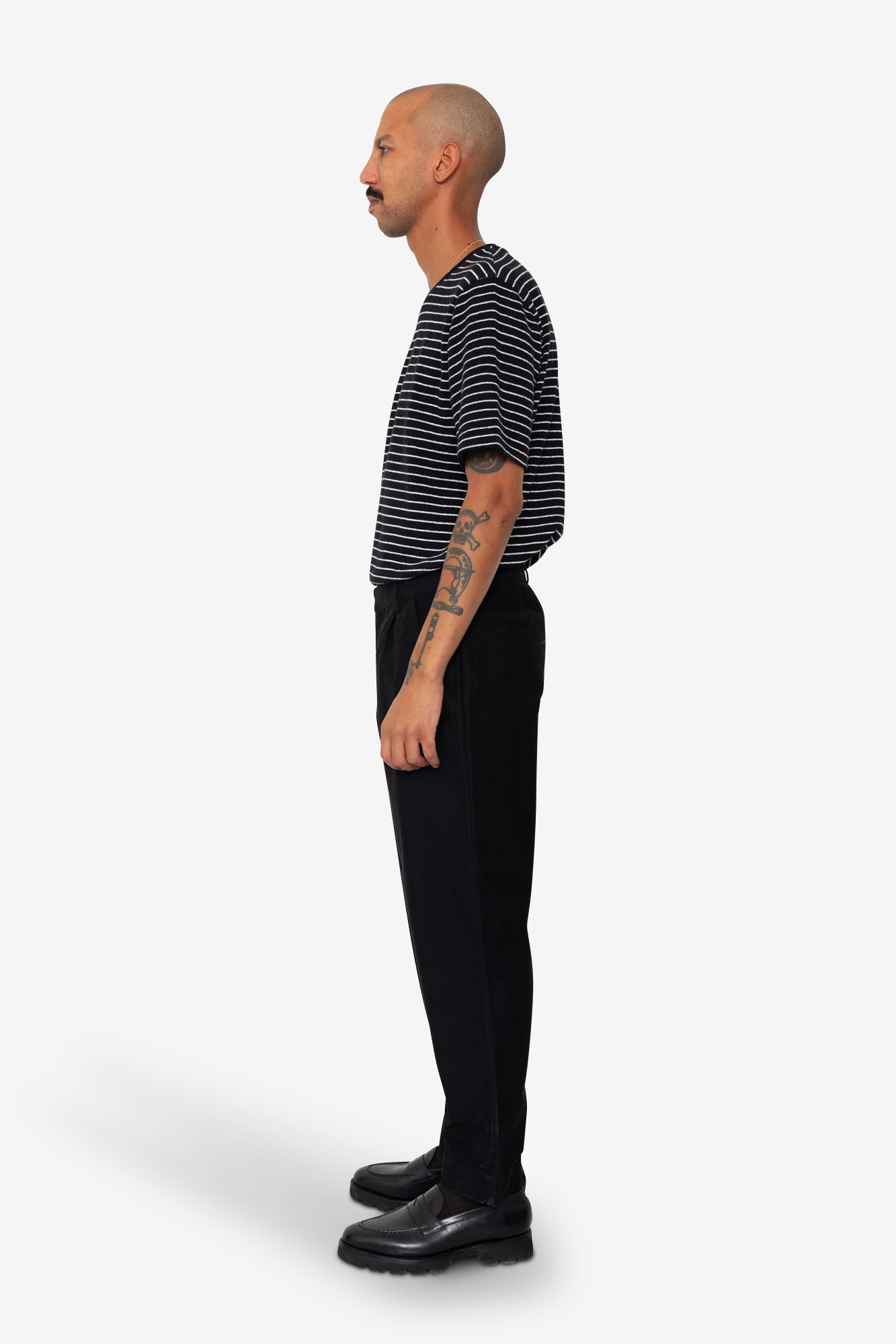 Signal Pant - Black Slub