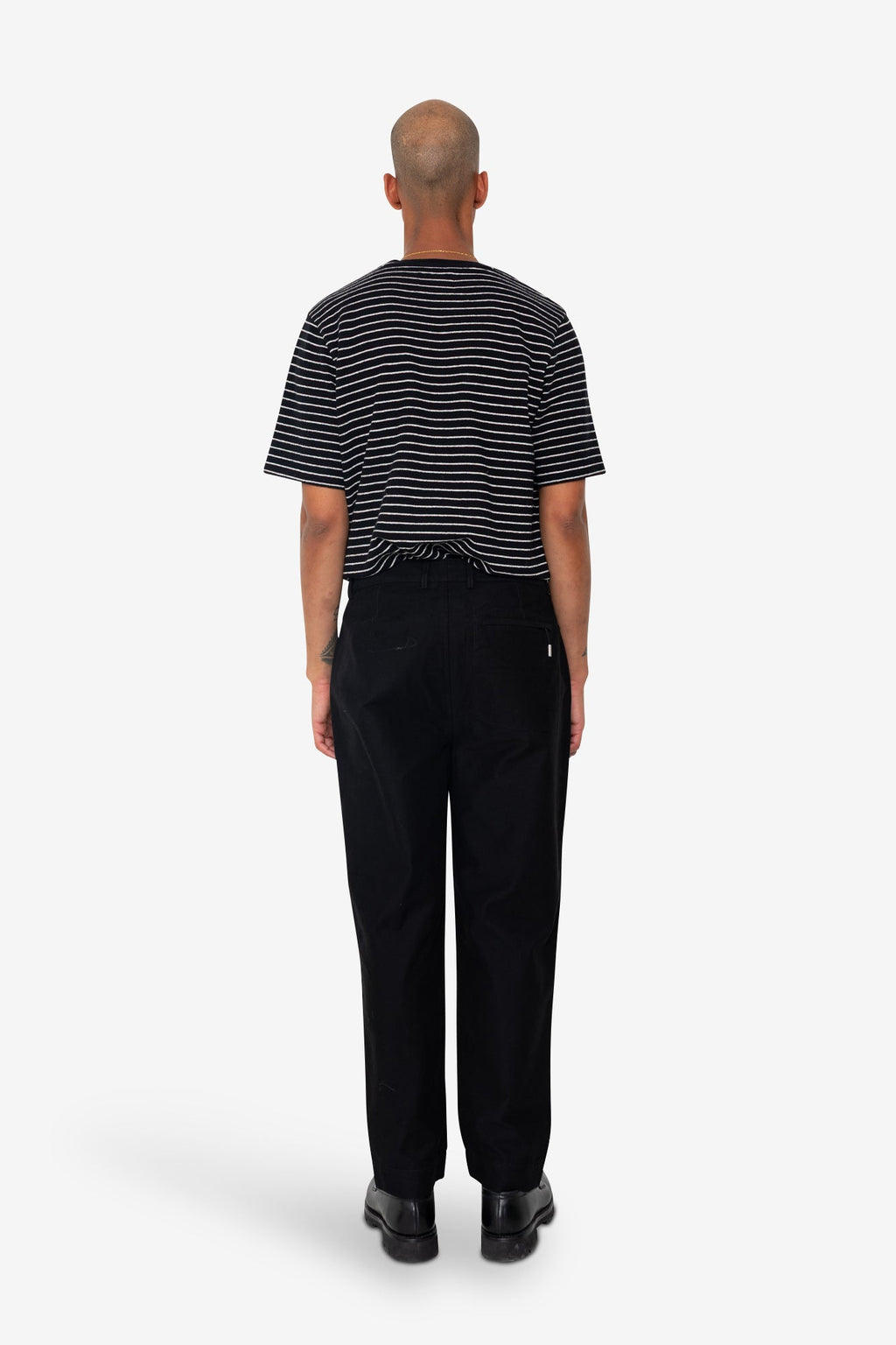 Signal Pant - Black Slub