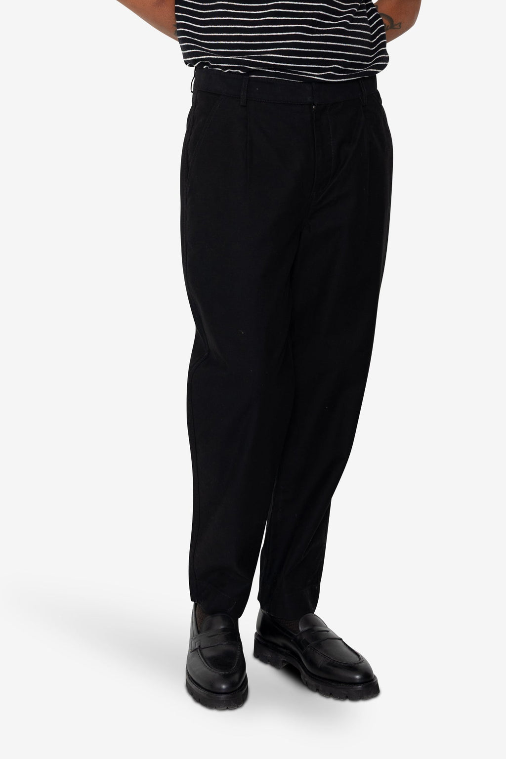 Signal Pant - Black Slub