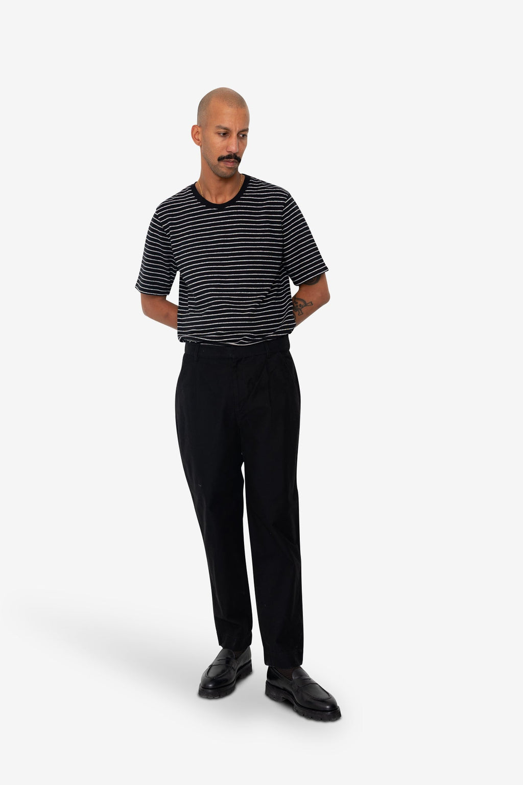 Signal Pant - Black Slub