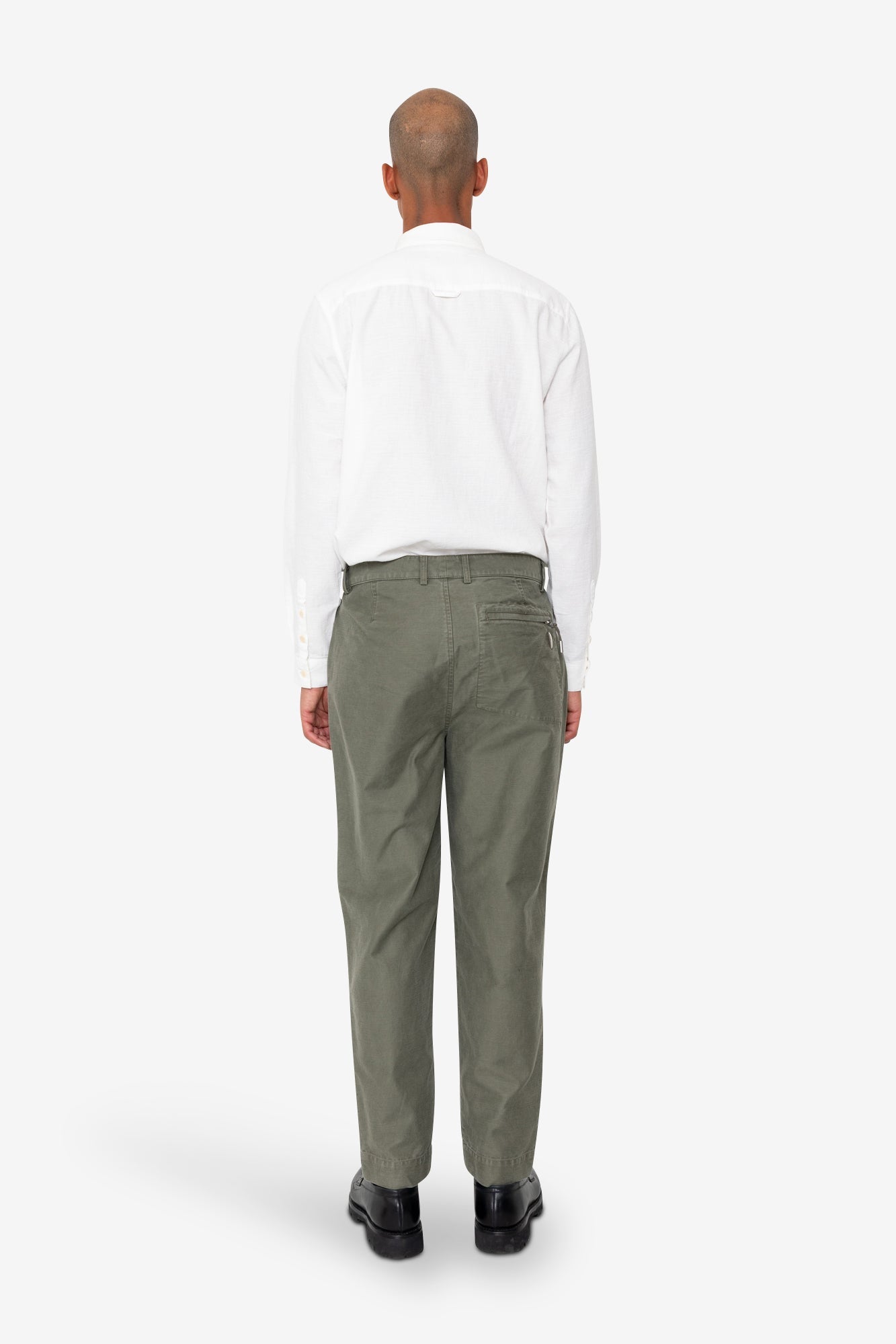 Signal Pant - Dark Olive Slub