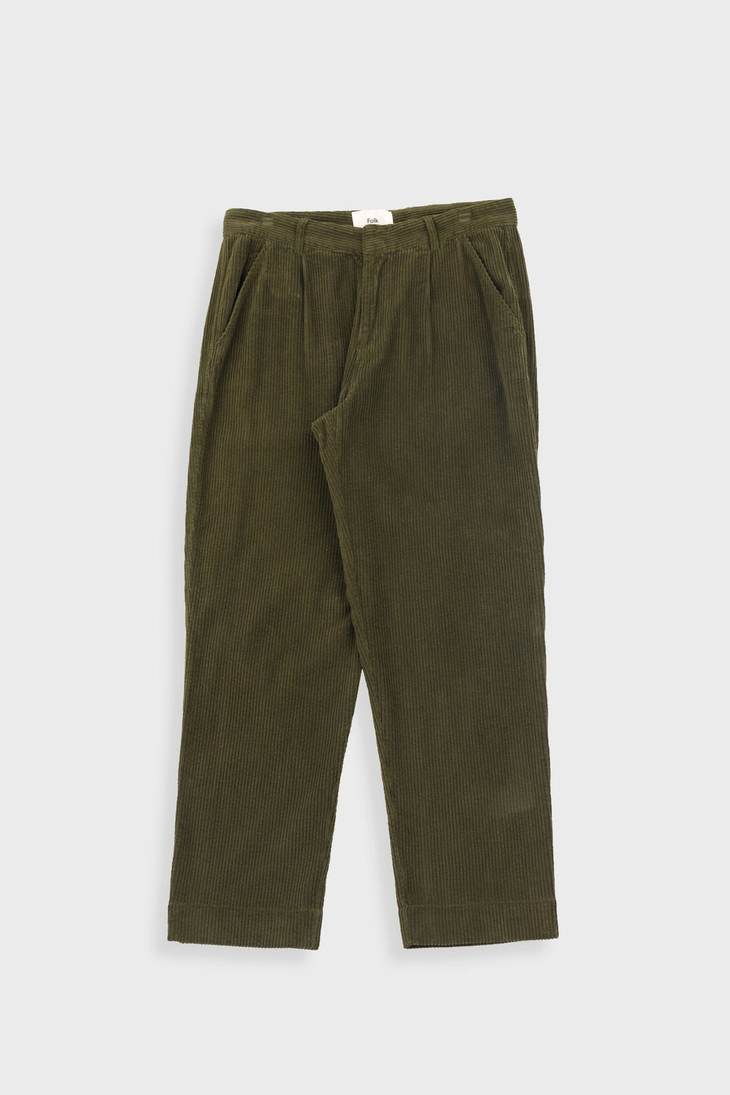 Signal Pant - Olive Chunky Cord
