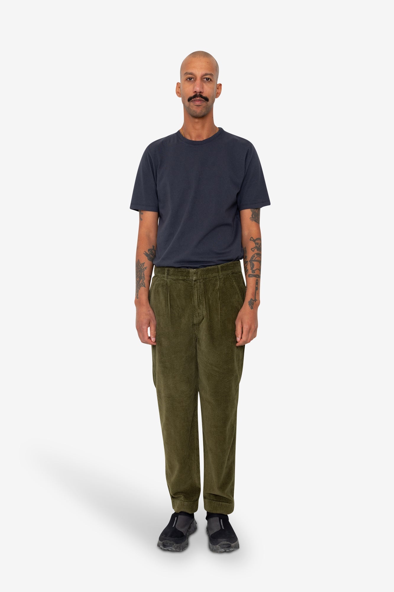 Signal Pant - Olive Chunky Cord