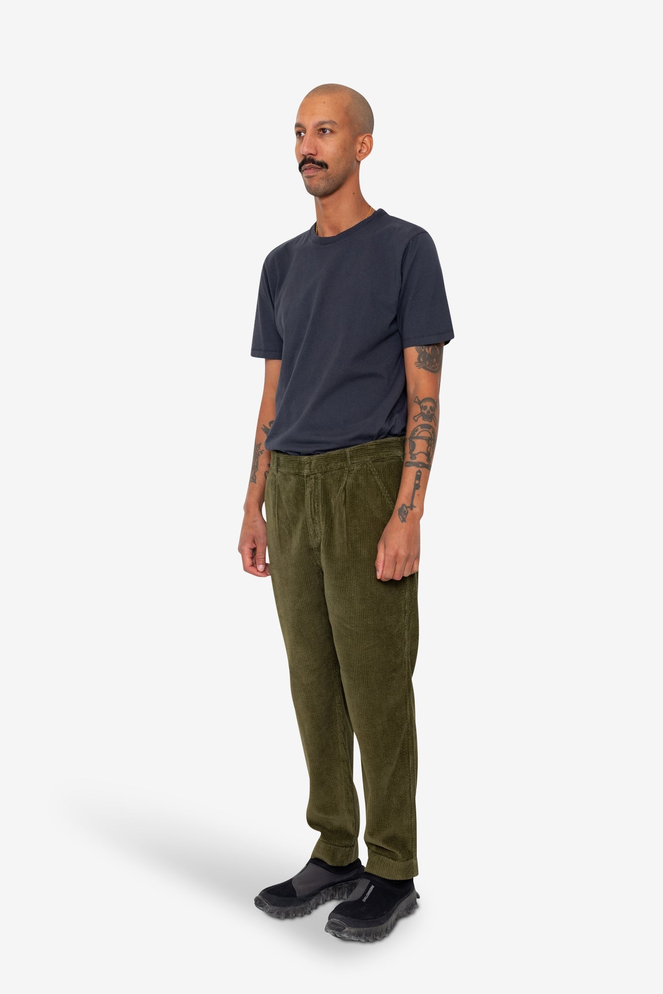 Signal Pant - Olive Chunky Cord