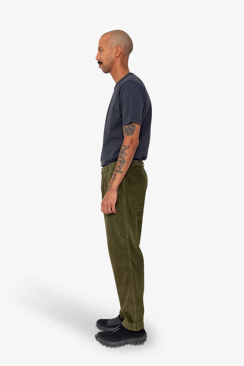 Signal Pant - Olive Chunky Cord