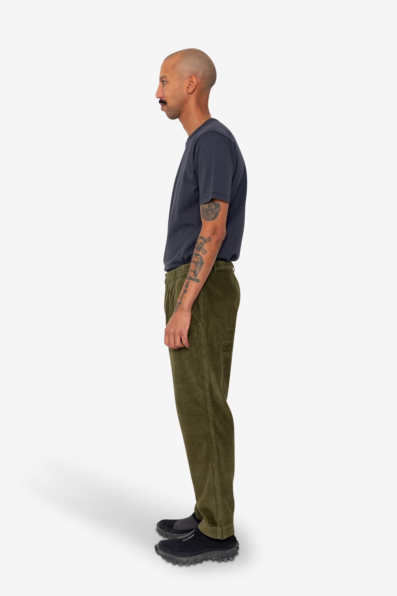 Signal Pant - Olive Chunky Cord