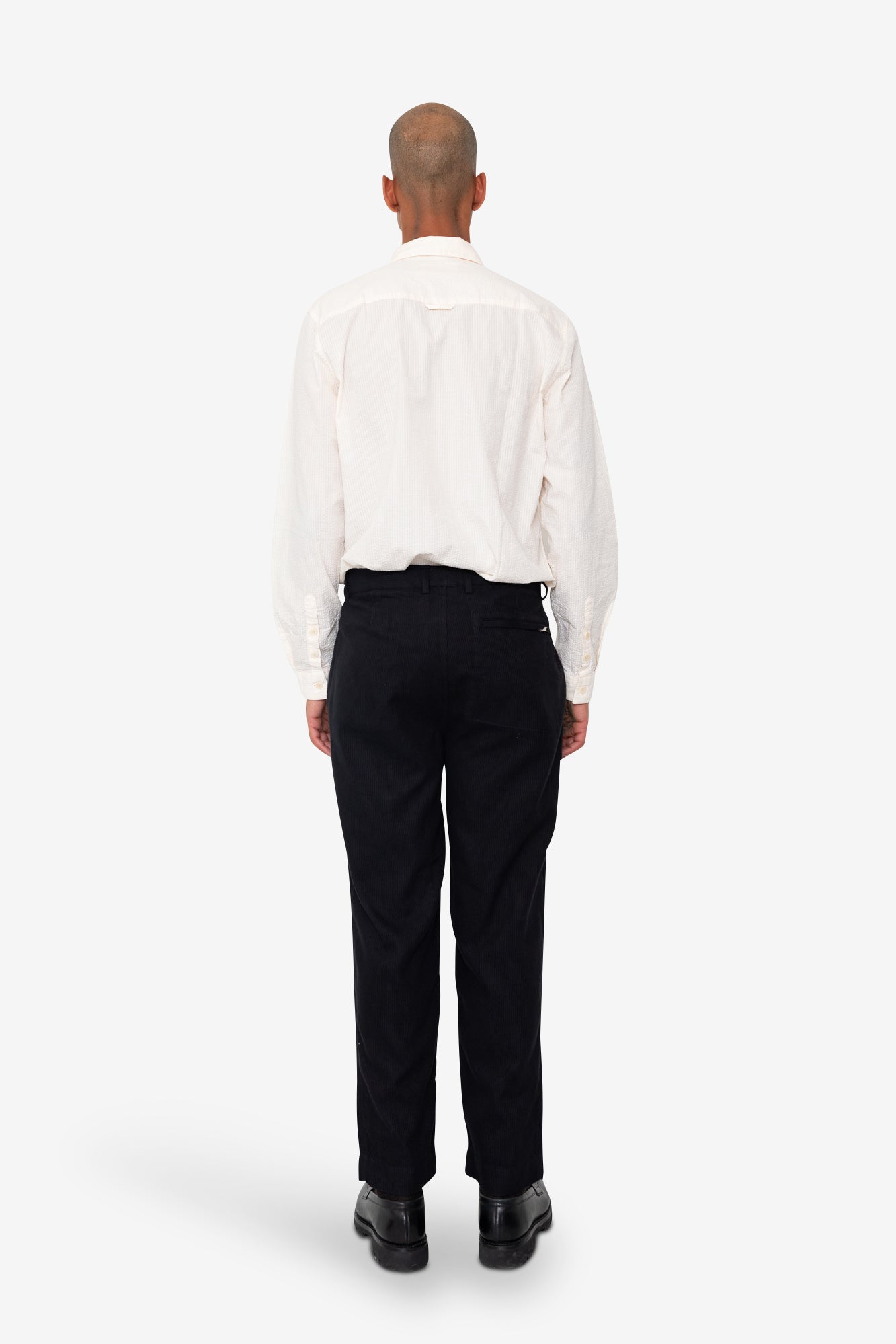 Signal Pant - Soft Black Brushed Stripe