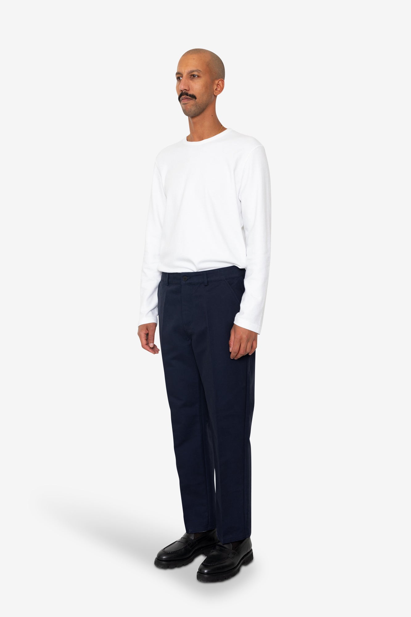 Slim Leg Pant - Navy