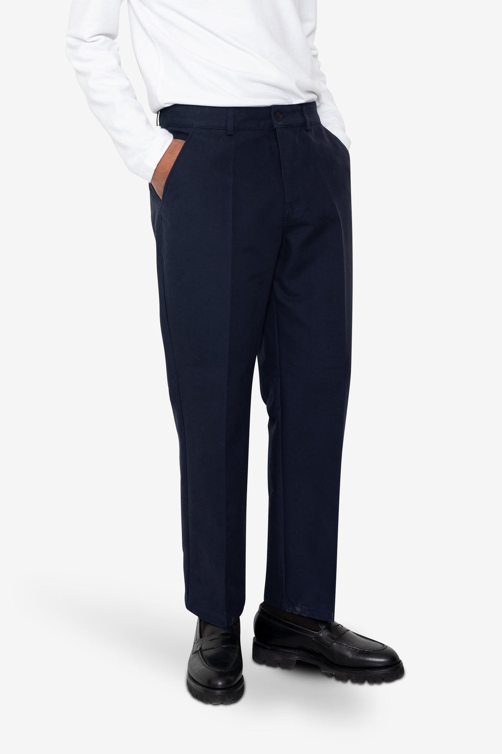 Slim Leg Pant - Navy