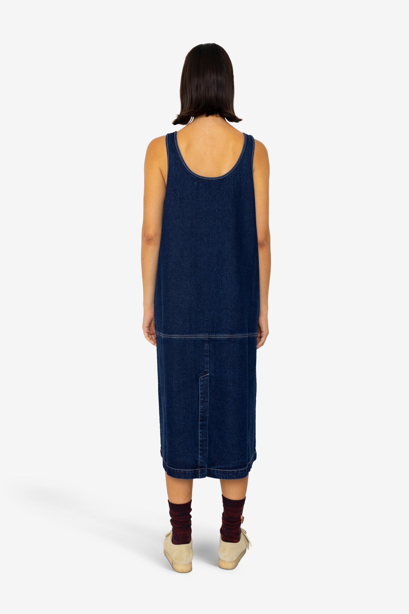 Slip Dress - Indigo Denim
