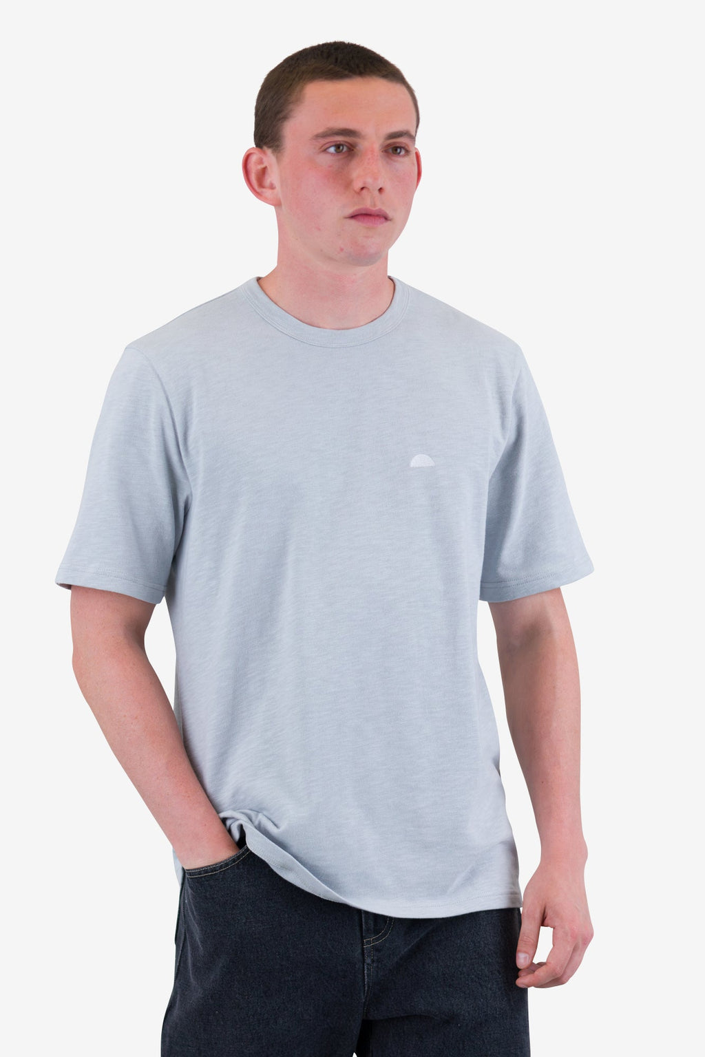 Slub T-Shirt - Mineral Blue