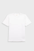Slub Embroidered T-Shirt - Off White