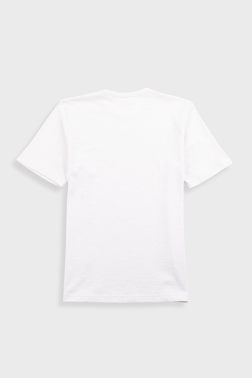 Slub Embroidered T-Shirt - Off White