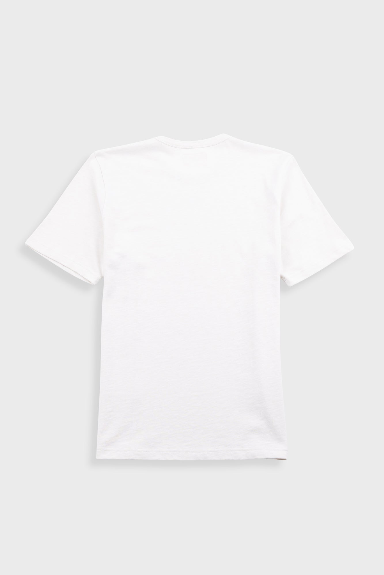 Slub Embroidered T-Shirt - Off White