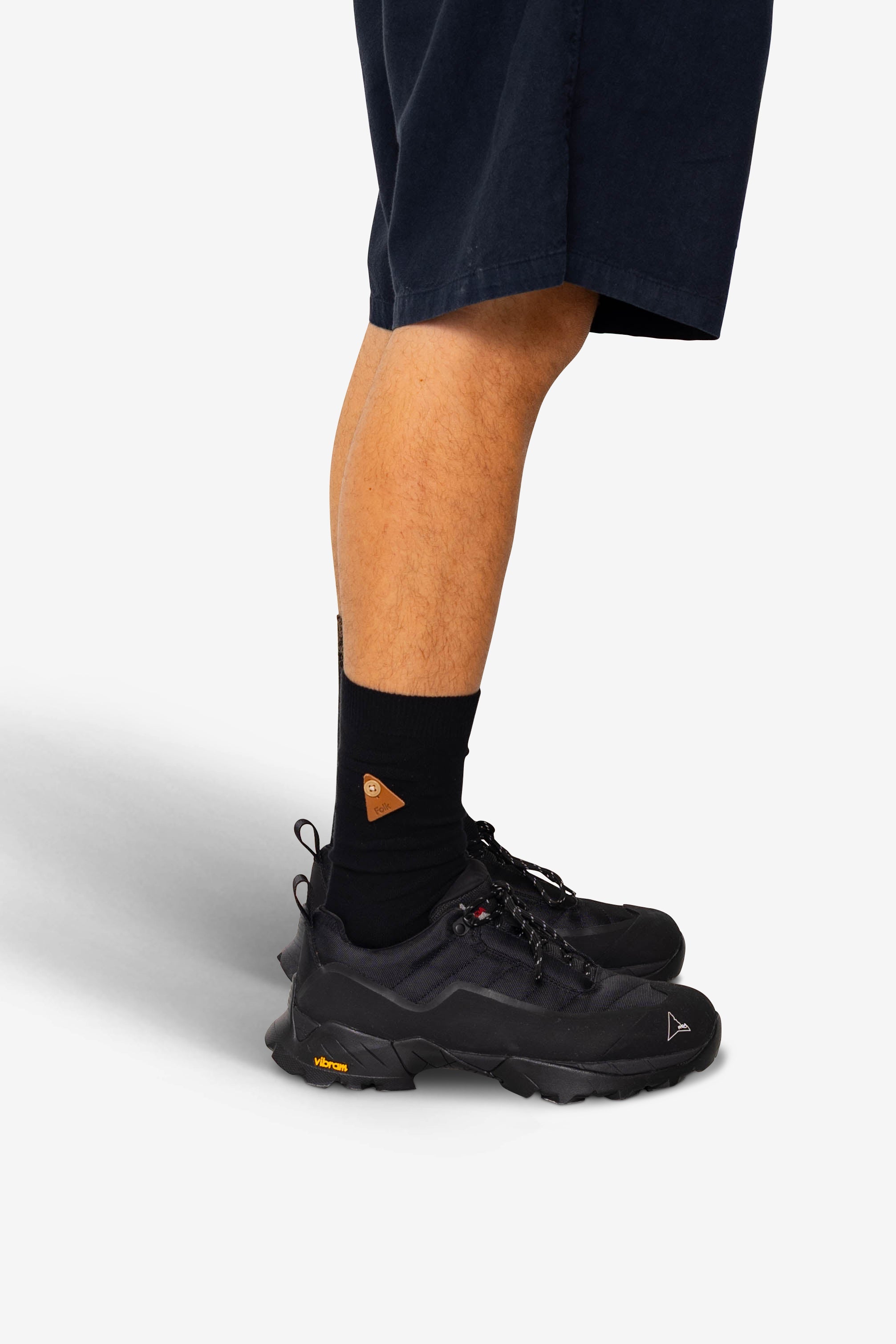 Lightweight Suiting Sock - Black