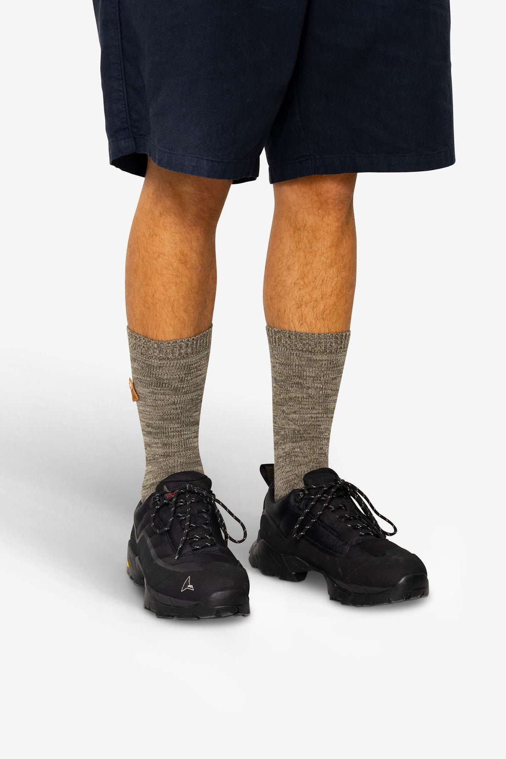 Melange Socks - Sage Mix