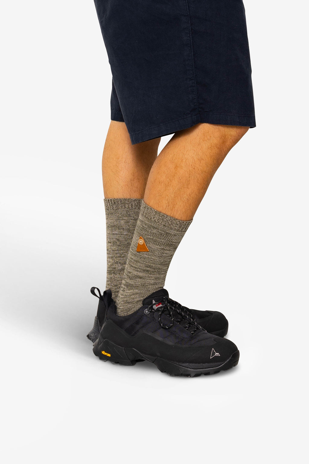 Melange Socks - Sage Mix