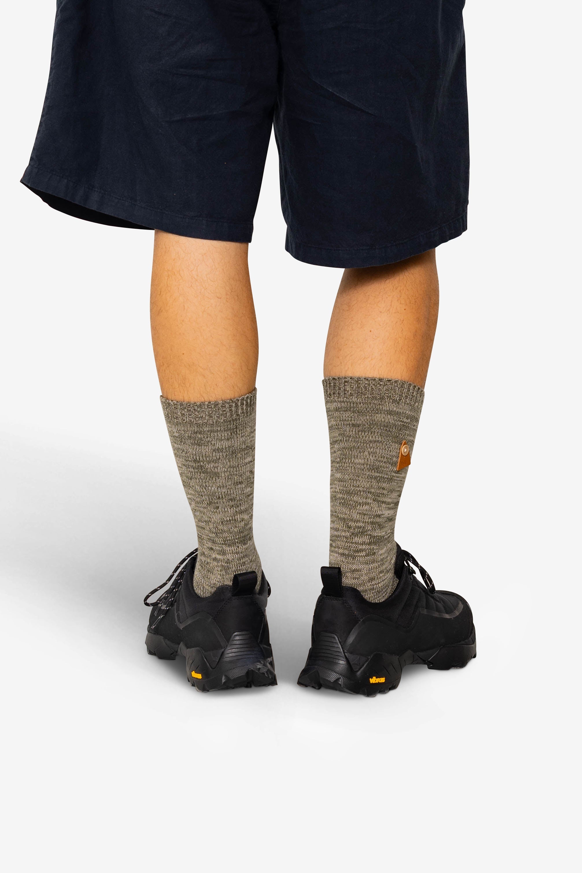 Melange Socks - Sage Mix