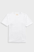 Short Sleeve Textured T-Shirt - White