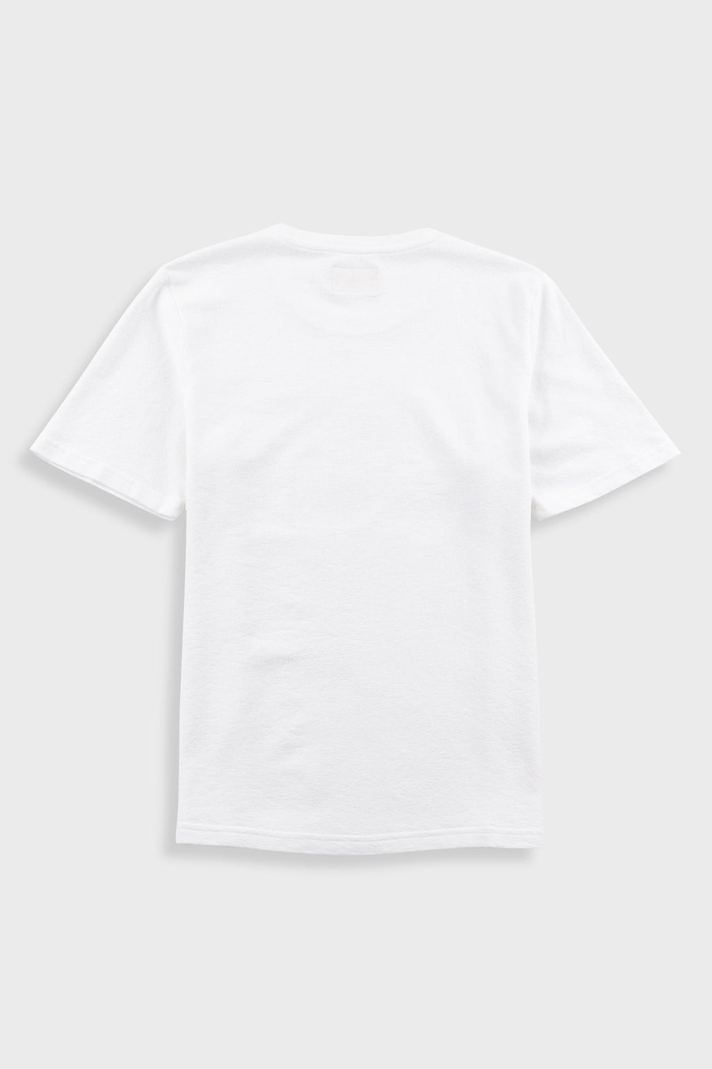 Short Sleeve Textured T-Shirt - White