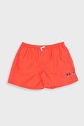 Swimshort - People Embroidery Raspberry