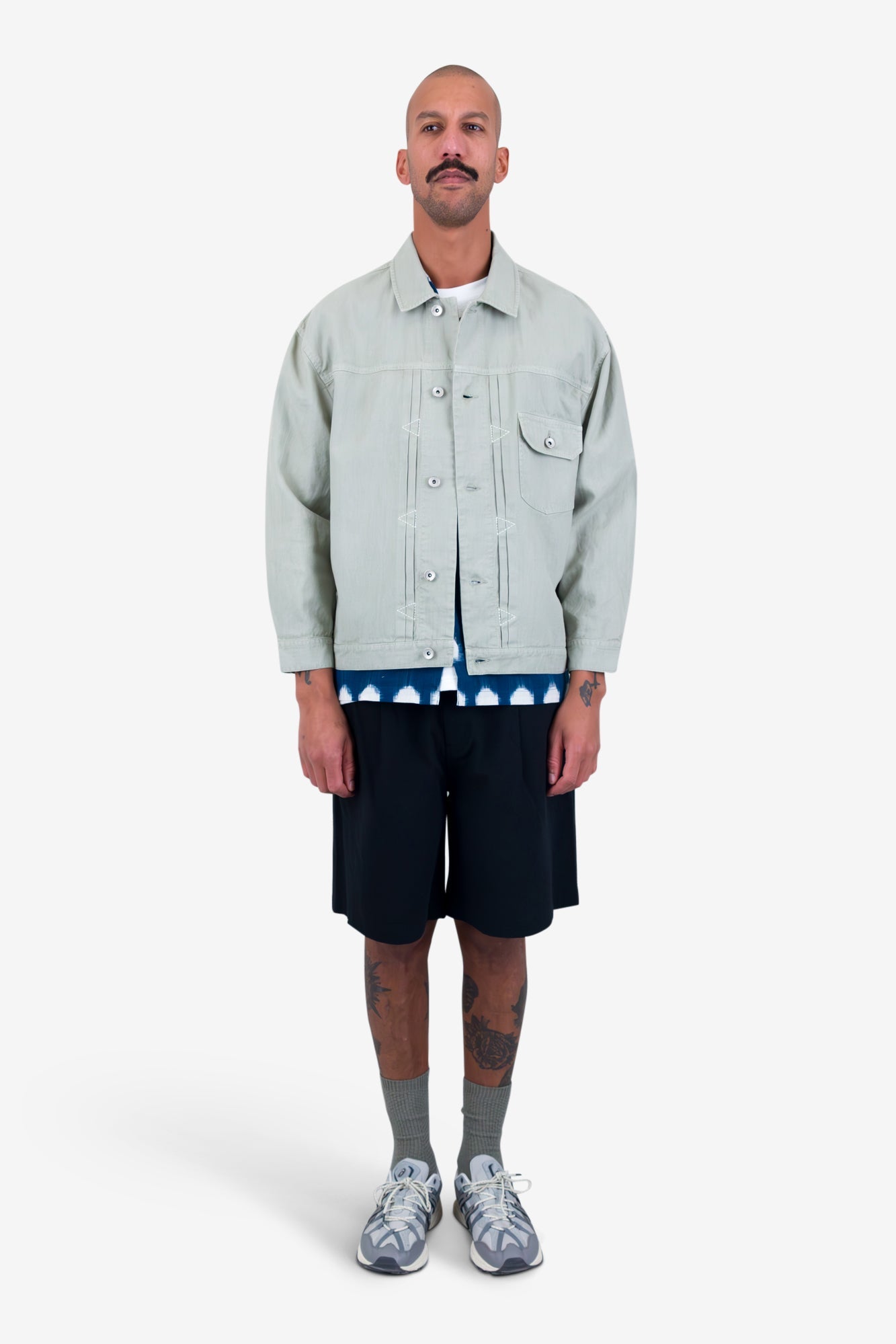 Trucker Jacket - Light Sage