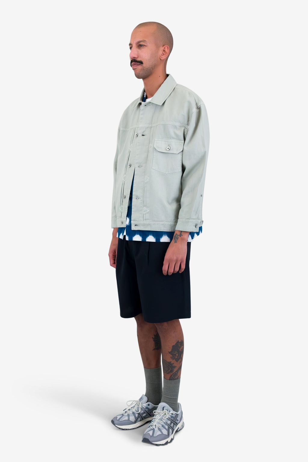 Trucker Jacket - Light Sage
