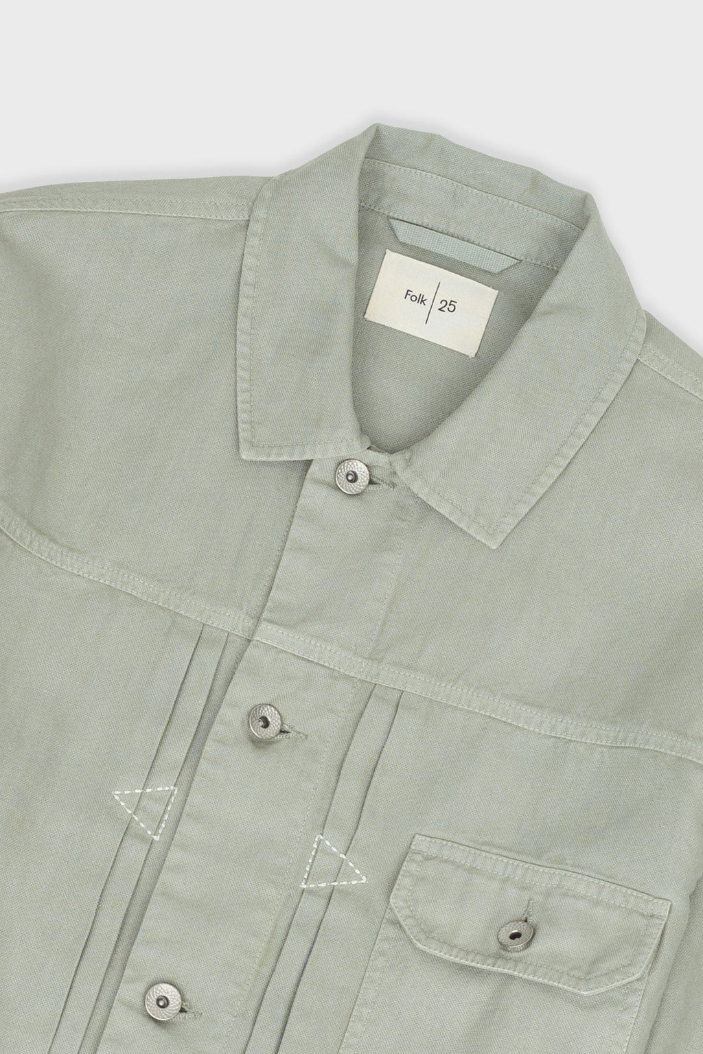 Trucker Jacket - Light Sage